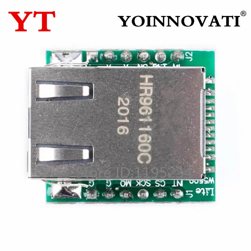 1-10 sztuk moduł W5500 moduł Ethernet TCP/IP kompatybilny z interfejsem sieciowym WIZ820io RC5 IoT dla Arduino — zdjęcie produktu 4