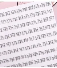 ขนตาล่างปลอม MIAOJIE ขนาด 5-7 มม. แบบเป็นช่อ ขนตาล่างธรรมชาติ ขนตาล่างสไตล์มังงะ อุปกรณ์แต่งหน้าขนตา