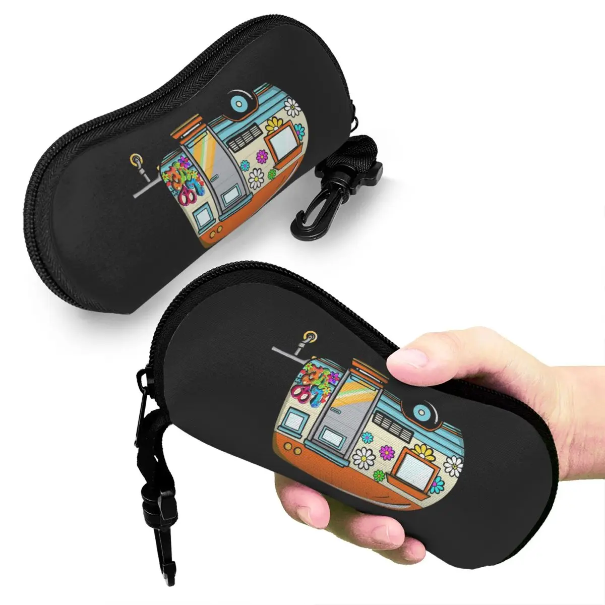 

Eriba1 чехол для очков в виде ракушки защитная коробка для солнцезащитных очков для женщин и мужчин мягкая сумка для очков