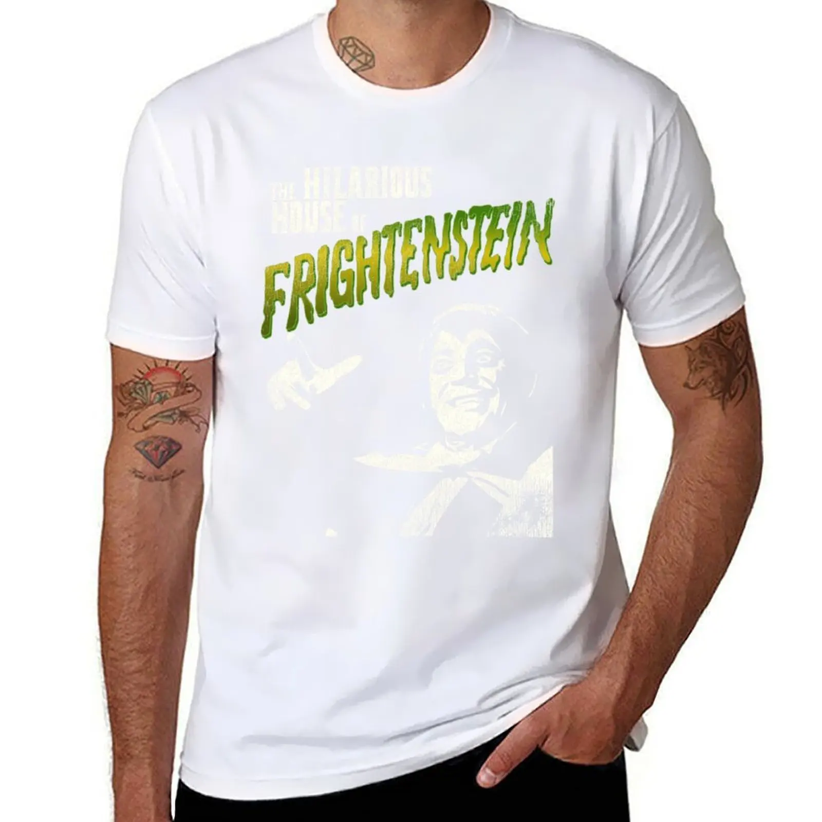 

Count Frightenstein T-Shirt t shirt man cotton graphic t shirts for man T-Shirt