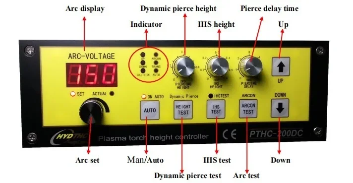 

Контроллер высоты плазменной горелки для PTHC-200DC Для станка плазменной резки Newcarve
