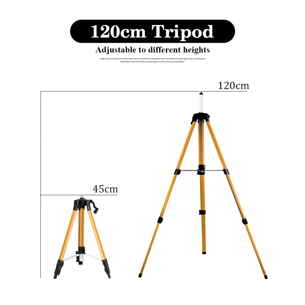 MaKeDa 1.2M/1.5M Laser Level Tripod 5/8\