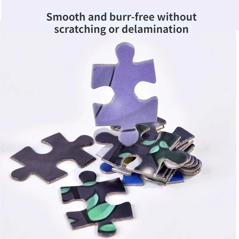 70*50cm Adult Paper Jigsaw Puzzle 500 Pieces Gift Box Landscape Characters High Difficulty Brain Stress Relief Game Toys