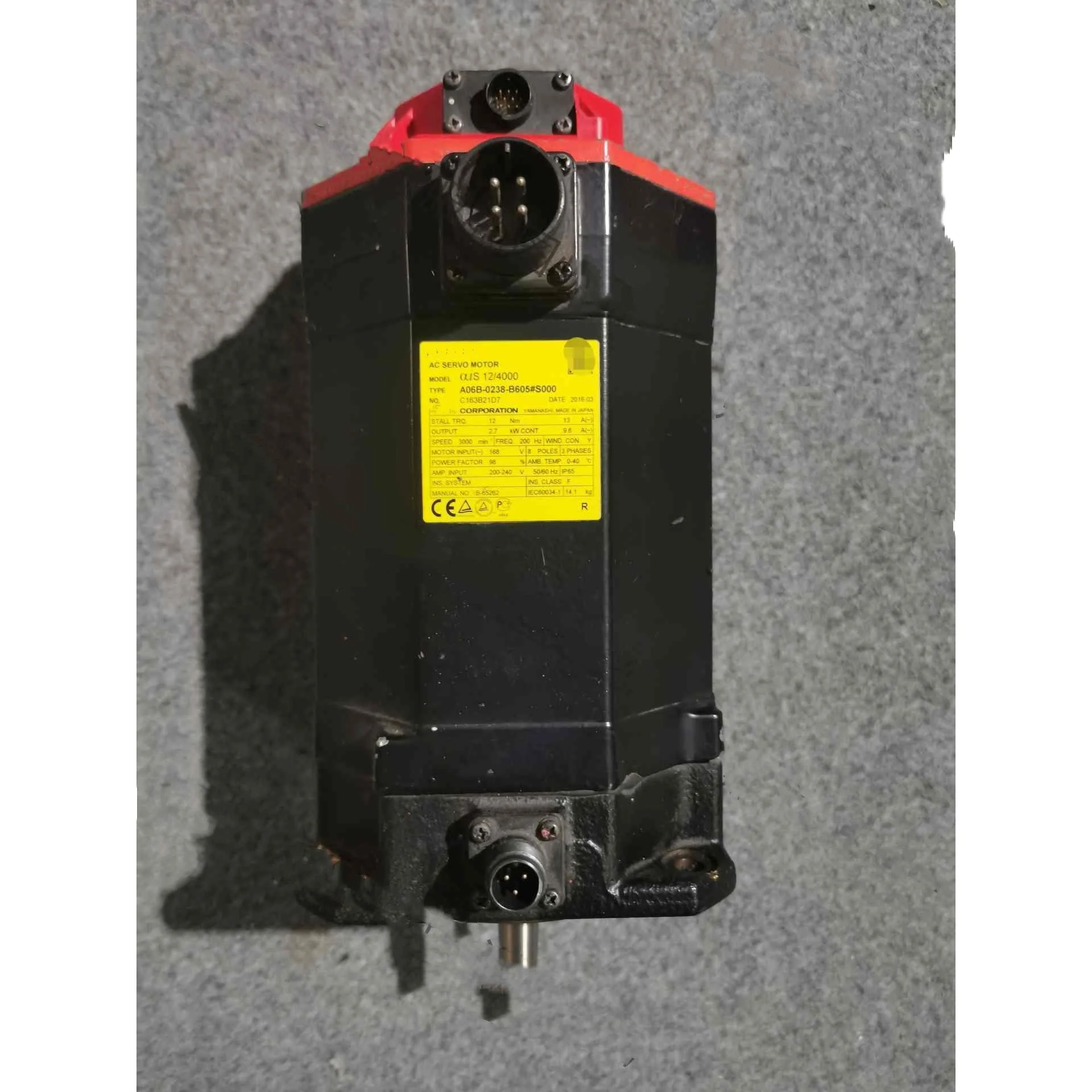 

A06B-0238-B605 servo motor