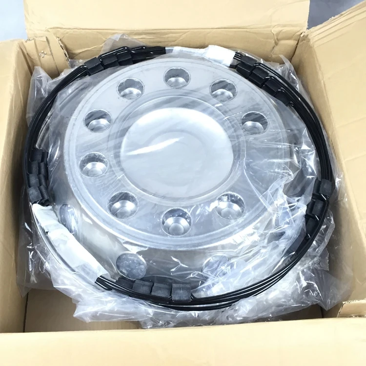 For Hole Hubcap Wheel Cover 22.5 Inch Luxury All-inclusive Bus Van Stainless Steel Modified Car Accessories