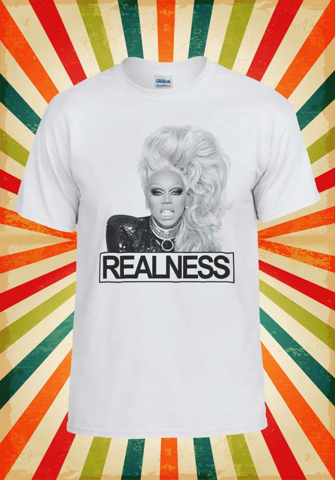 RuPaul Realness Drag LGBTI Vest T Shirt 1990