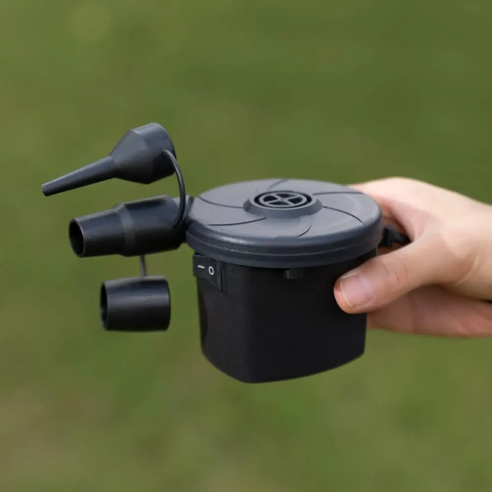 Outdoor Quick Air Pump Electric Air Cushion Camping Pump Portable Mini Air Mattress Swimming Pool Inflatable Blower Syringe