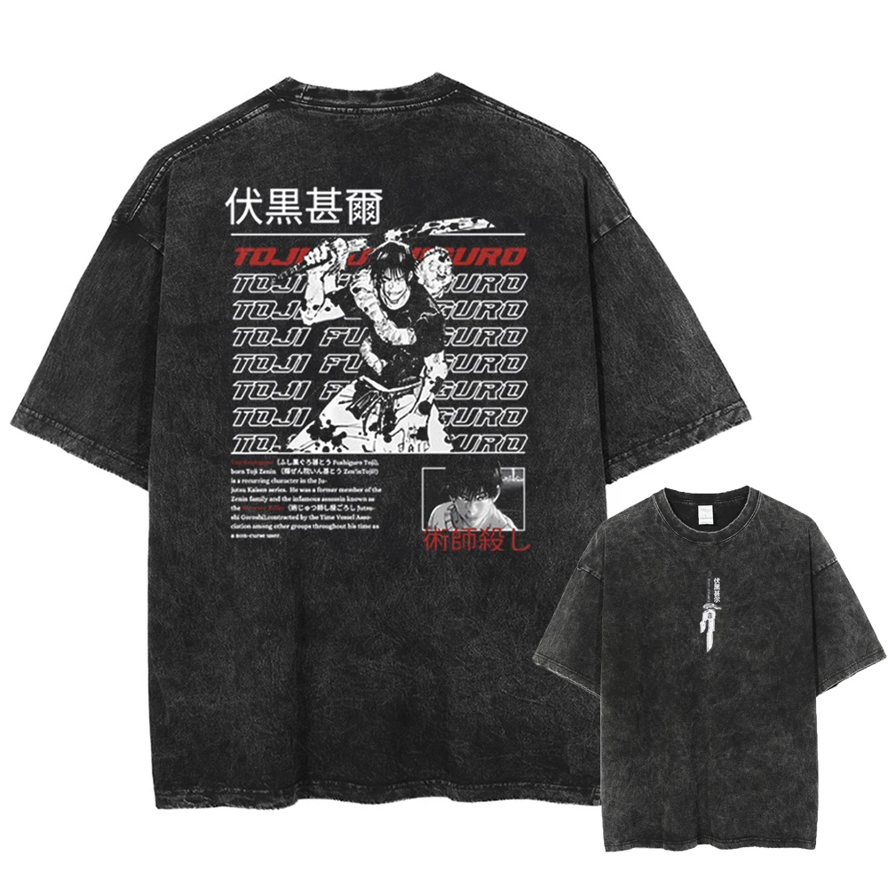 Camiseta Estampada Anime Jujut - Fashion Y Vintage avaliação e preço