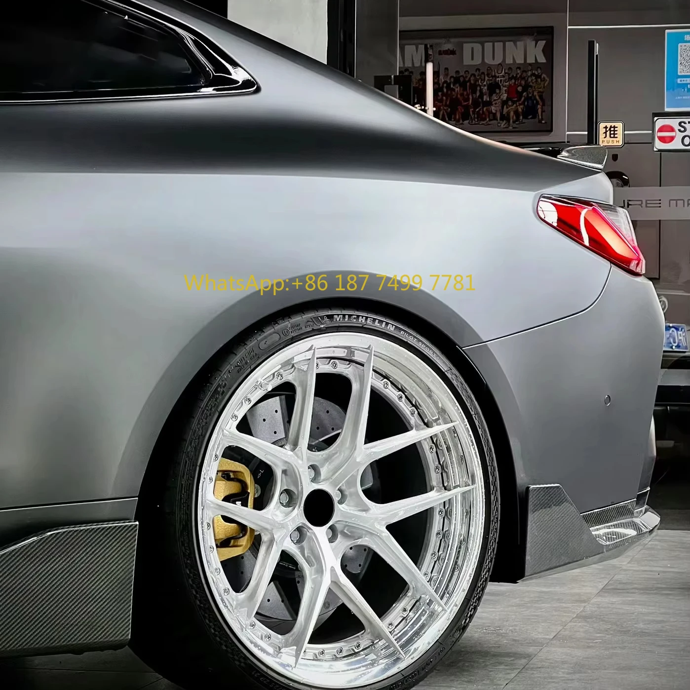 

2-Piece Customized Racing Car Wheels Multi-Design 5x114.3 5x120 18 19 20 21 22 23 24 Inch Forged Alloy for Car Modification