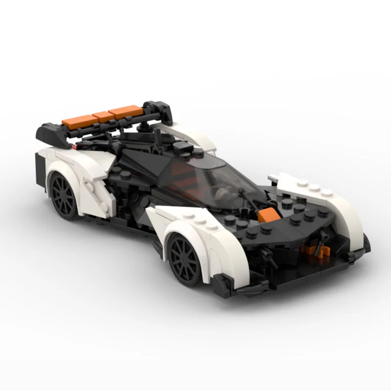 309 pezzi di auto sportiva Solus GT MOC Personalizza tecnologia di blocchi modulari educativi semplici creativi regali di giocattoli per le vacanze fai da te