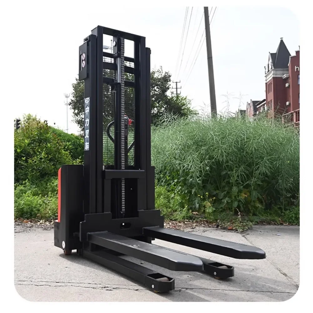 Fully electric walkie stacker hydraulic lift forklift