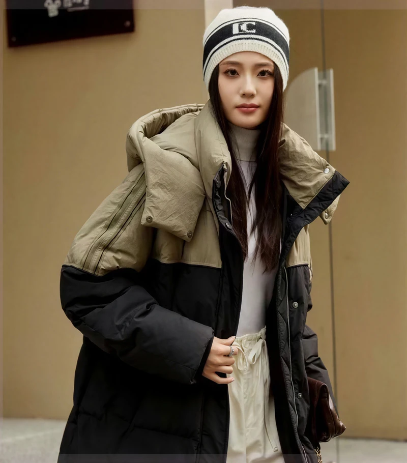 سترات نسائية للعمل خريفية من البوليستر مبطنة بأزرار مقصوصة موحدة عصرية وبساطة نقية وحديثة وبسيطة منفعلة فرنسية #6