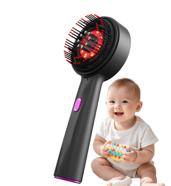 مشط تدليك فروة الرأس أداة نمو الشعر الأحمر أداة أدوية الرأس