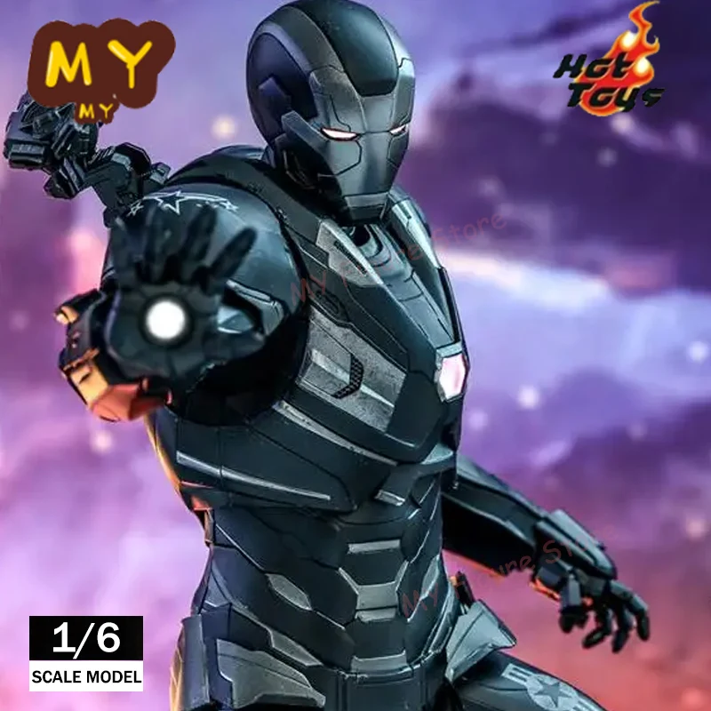 

Original Hot Toys War Machine Action Figure 1/6 Avengers Endgame Iron Man Statue Ht MMS530 Infinity War James Rhodes Model Toy