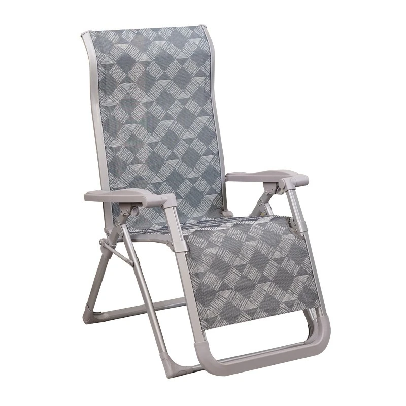 

Foldable lunch lounge chair, reinforced reclining, home, office lounge chair