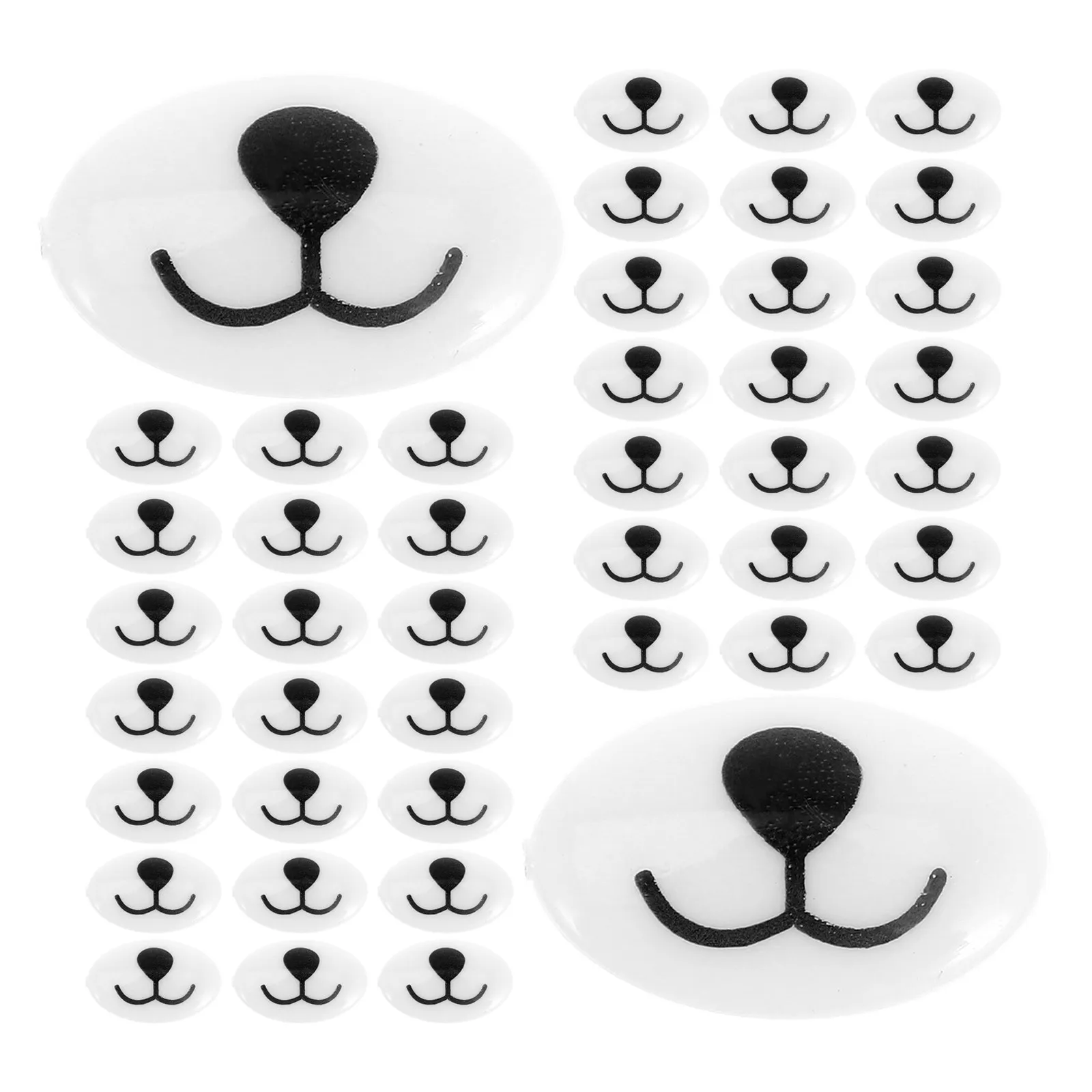 200 pcs DIY Craft Halloween Christmas New Year Craft Animal Nose Crochet Beginners Art Student Art Teacher Art Students Handmade