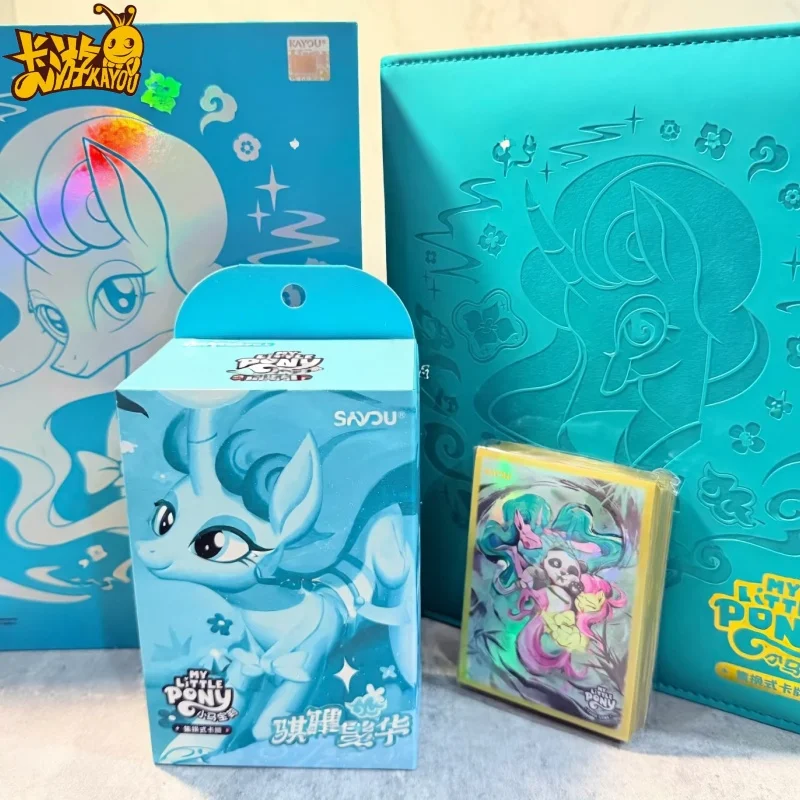 Kayou Genuine My Little Pony Card The Splendor Of The Horse – Jeu de cartes à collectionner pré-assemblé en édition limitée, jouets et cadeaux
