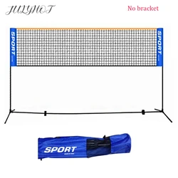 Portátil Folding Standard Professional Badminton Net, Indoor e Outdoor Sports, Voleibol, Treino de Ténis, Square Mesh