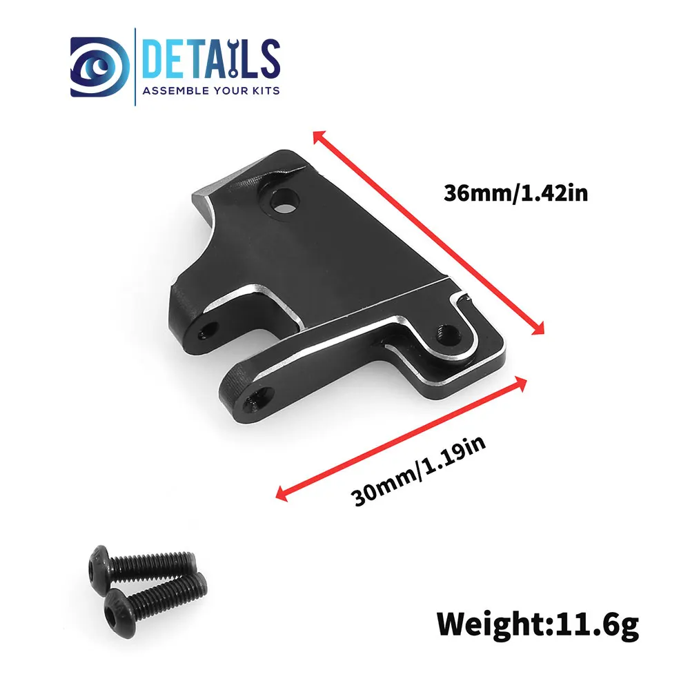 Hobby Details Aluminum Panhard Mount for Axial SCX10 PRO 1/10 RC Crawler Car