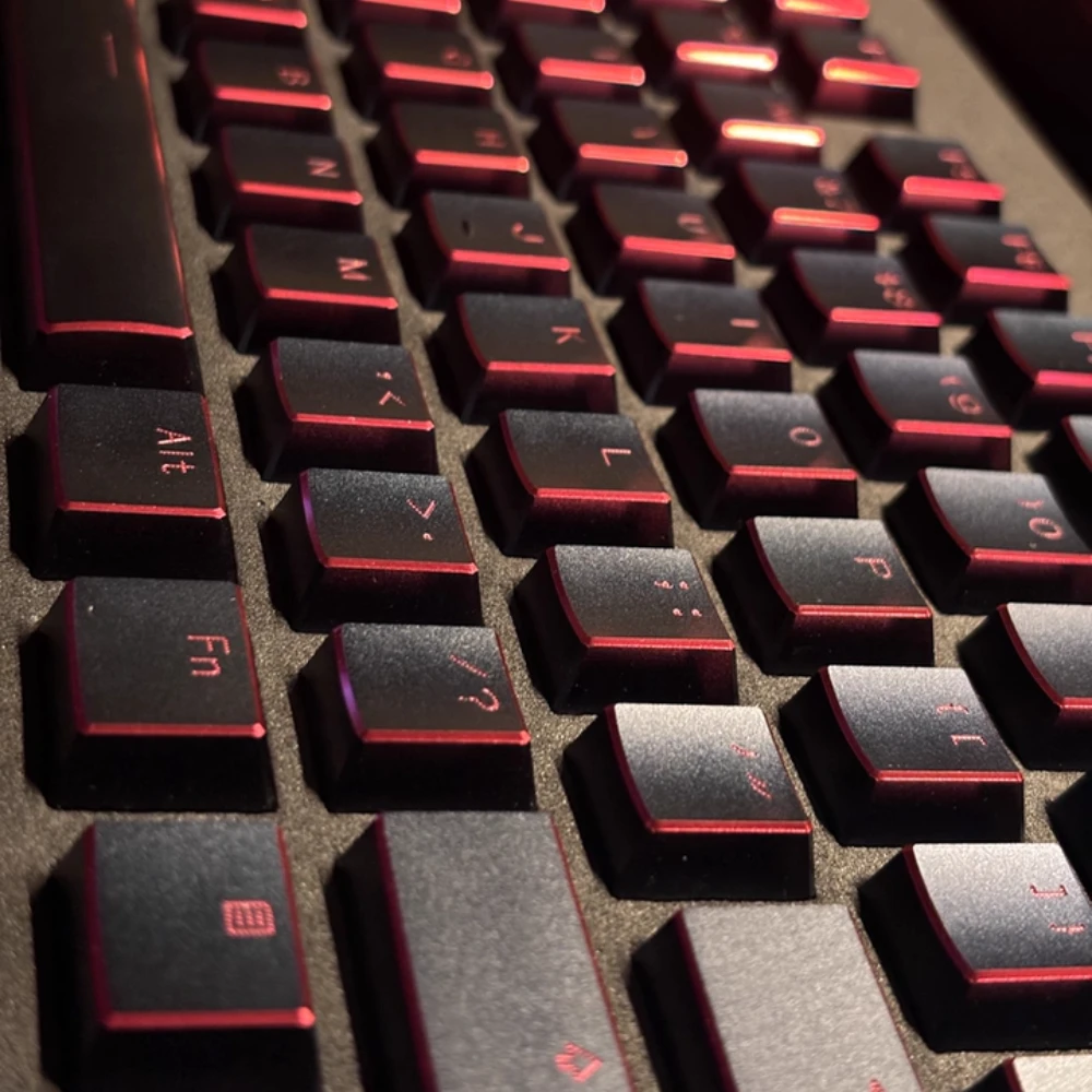 Juego de teclas de aleación de aluminio Hi U M, teclas de Metal de alta luminosidad doradas/plateadas/negras, 108/87 teclas, teclado mecánico XDA Artisan Key Cap