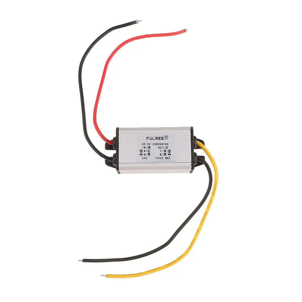 Buck Boost Converter DC-DC Step Down Module 24V to 12V Voltage Power for Vehicle Solar Bus Monitoring Application
