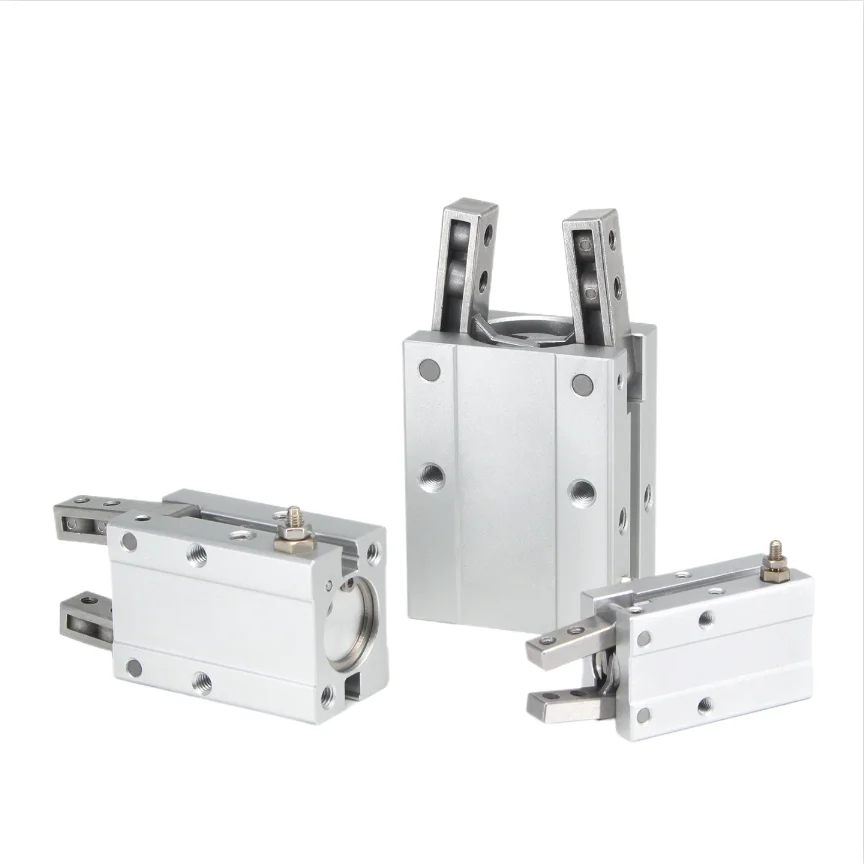 

Pneumatic finger cylinder HFY, small mechanical hand fixture, pneumatic claw MHC2-10D, 16D, 20D, 25D, 32D/10S/16S