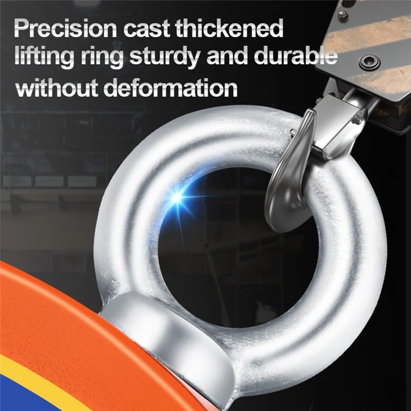 

Vlag 1000KG Electronic Hanging Scale Precision Digital Dual LCD Display 1000Kg Crane Scales Industrial Weigher