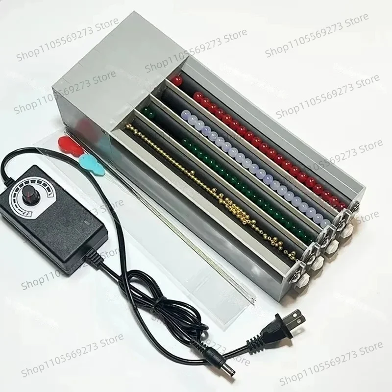LH07 Multifunctional Bead Threading Machine Adjustable Speed & Multi-Channel Options for Unique Beads