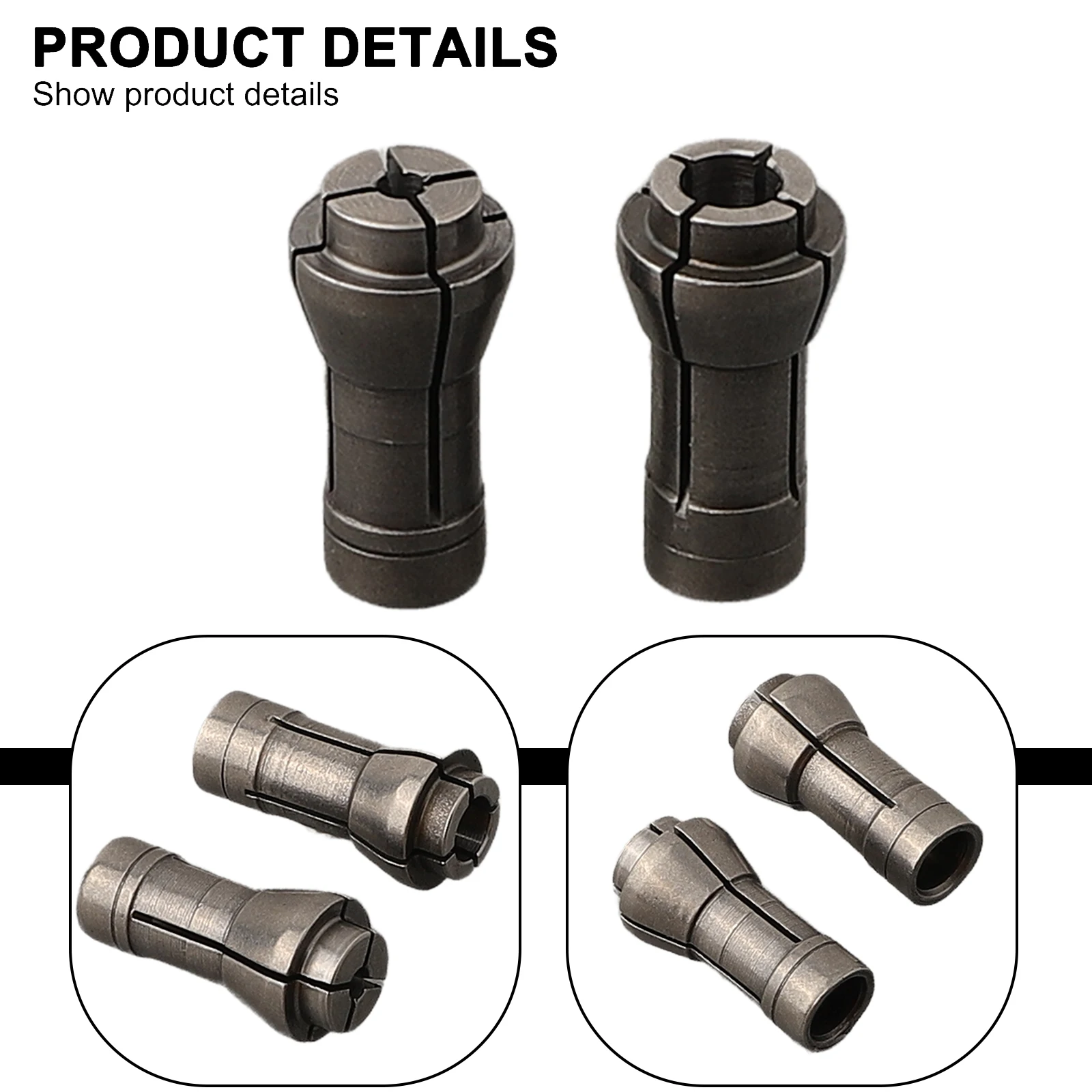 Pneumatic Parts Collet Chuck Adapter Collet Clamp Chuck Adapter Power Tool Accessories Collet Clamp Chuck Adapter