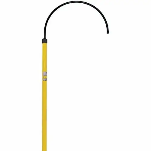 High Voltage 35kv Rescue Grab Hook & Stick Static Electrical Made of Fiberglass Insulator Material Essential Rescue Operations