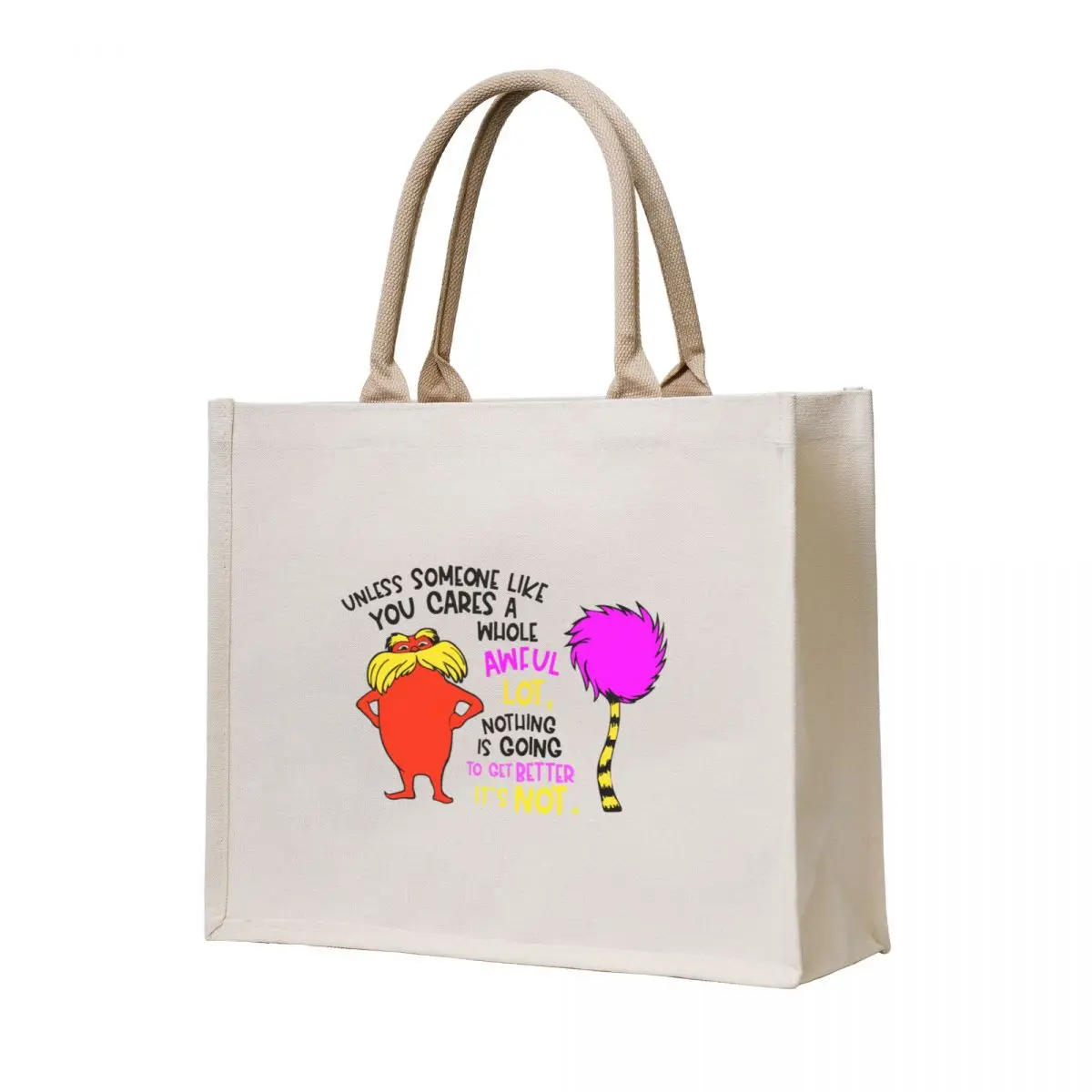 

Unless Someone Like You Tote Bag cute pouch bag Eco bag Women's shopper tote men