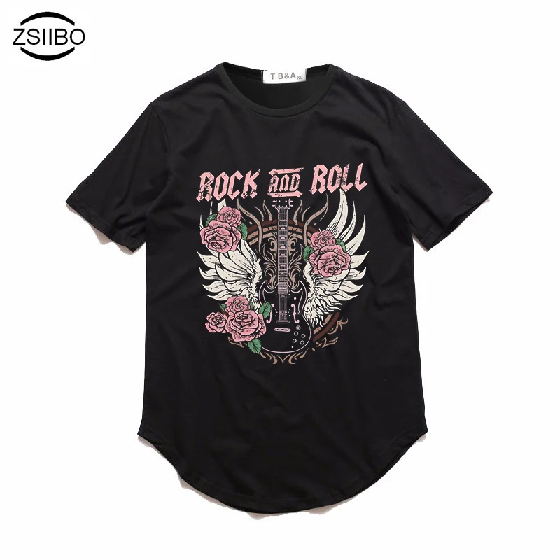 Frauen T-Shirt Mode Kreative Gitarre Muster Druck Goth Vielseitig T Harajuku Ästhetik Y2k Punk Vintage Lustige Streetwear Top