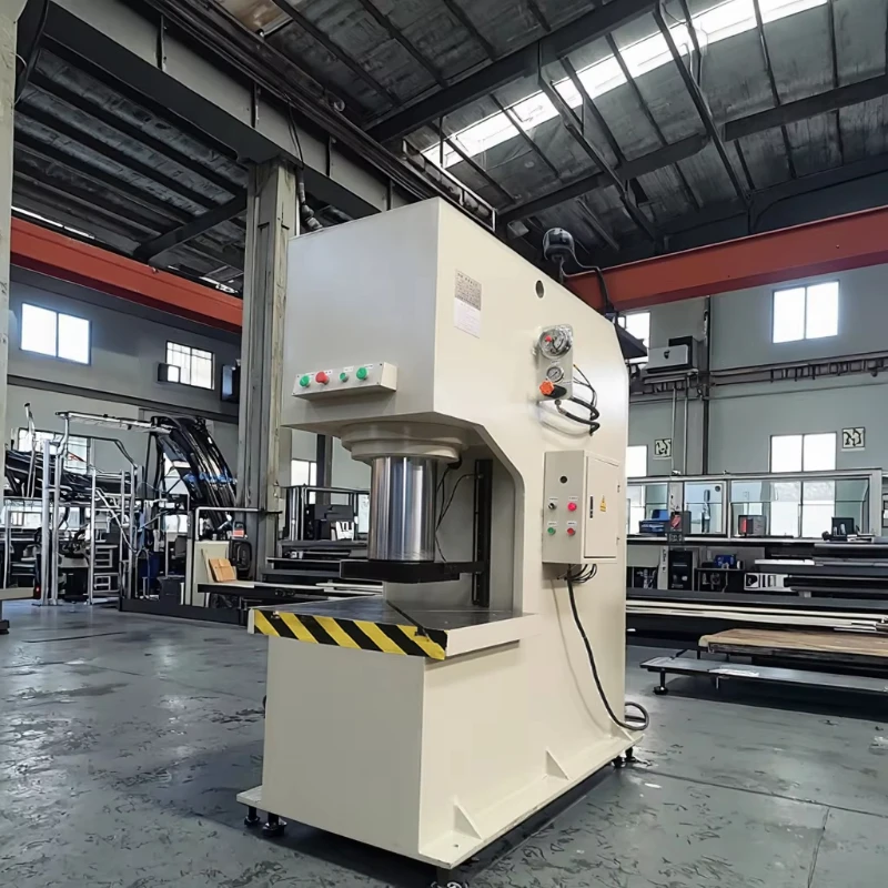 40 ton numerical control single arm hydraulic press with servo system C type hydraulic press, core motor assembly