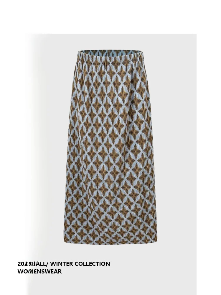 

Новая летняя юбка миди Forever 2 с текстурным принтом звезд, в стиле ретро, с эластичным поясом, разрезом и А-образным силуэтом, для полных женщин, повседневная, для работы и отдыха