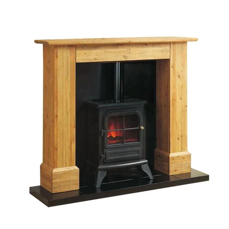 For inch insert wood surround electric mantelpiece fireplace core heater