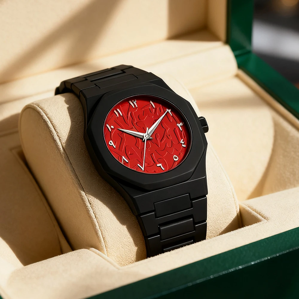 Fashion Men's Watch Men's Business Watch is perfect for business, leisure and formal activities - perfect gift for Eid, Father's