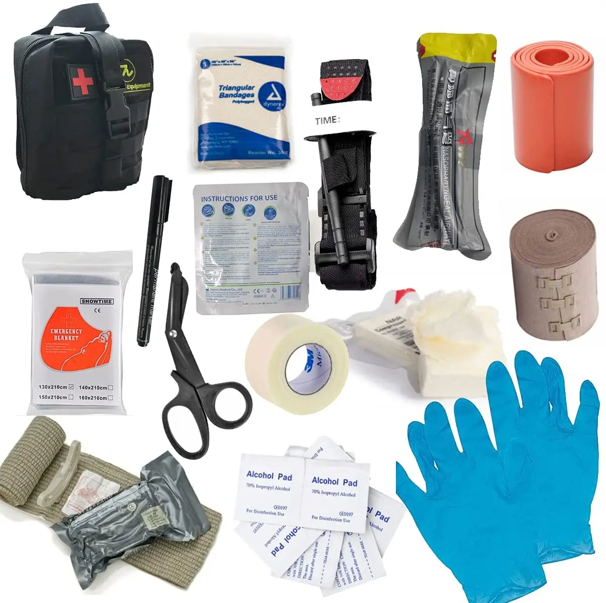 First Aid Kits Tactical Trauma Survival Kits Outdoor Emergency Kit for Camping,Hiking Hunting Natural Disaster