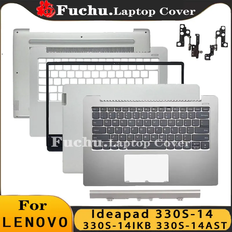 capa traseira original para lenovo ideapad caixa inferior da moldura substituicao hingecover 330s 330s14 330s 14ikb 330s 14ast 2023 novo 01