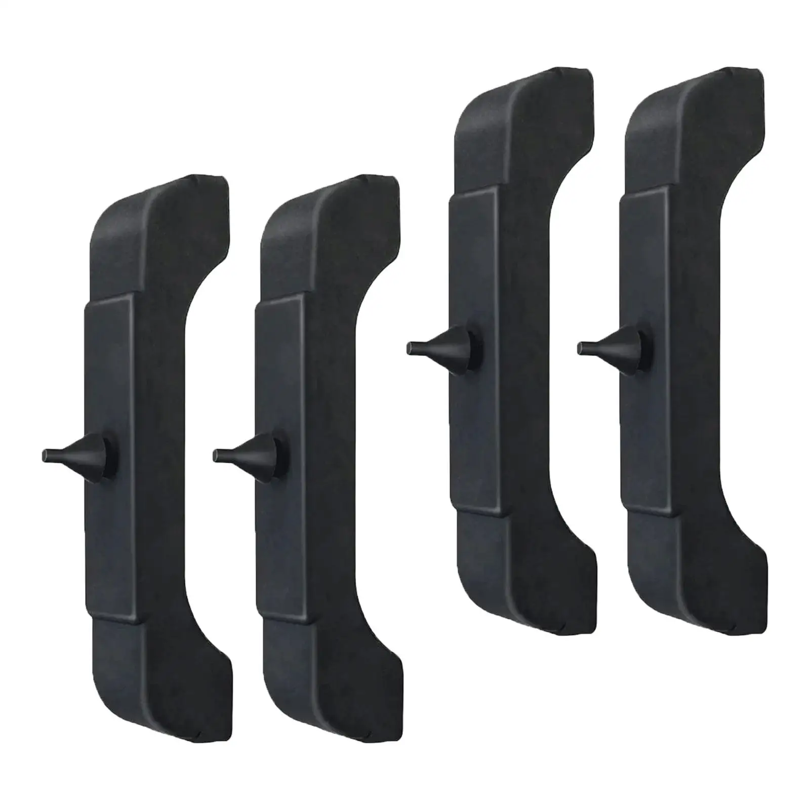 4 Pieces Rubber Insulator Pads Engine Radiator Insulator Mount Cushions Rubber Radiator Insulator Pads for 4012-326-682S