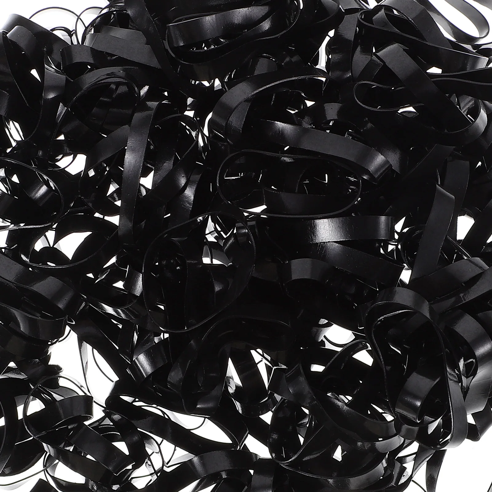 

500 Pcs Elastic Ties Rubber Bands Small Elastic Ties Small Disposable Hair Elastics Strong Stretchable Thin Hair Bands