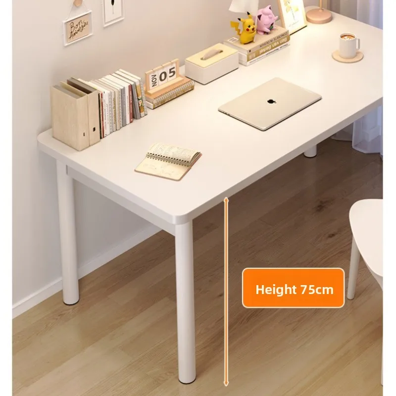 Mesa de escritorio multifuncional para ordenador, escritorio para el hogar para estudiantes, mesa de maquillaje para dormitorio, escritorio con tira de escritura Simple