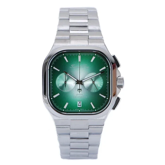 tacticalfrog Taktische Froschuhr für Herren, 40 mm, VK64-Chronograph, Quarzwerk, Saphirglas, C3, superleuchtend, 100 m wasserdicht, Luxus-Herrenuhr 7