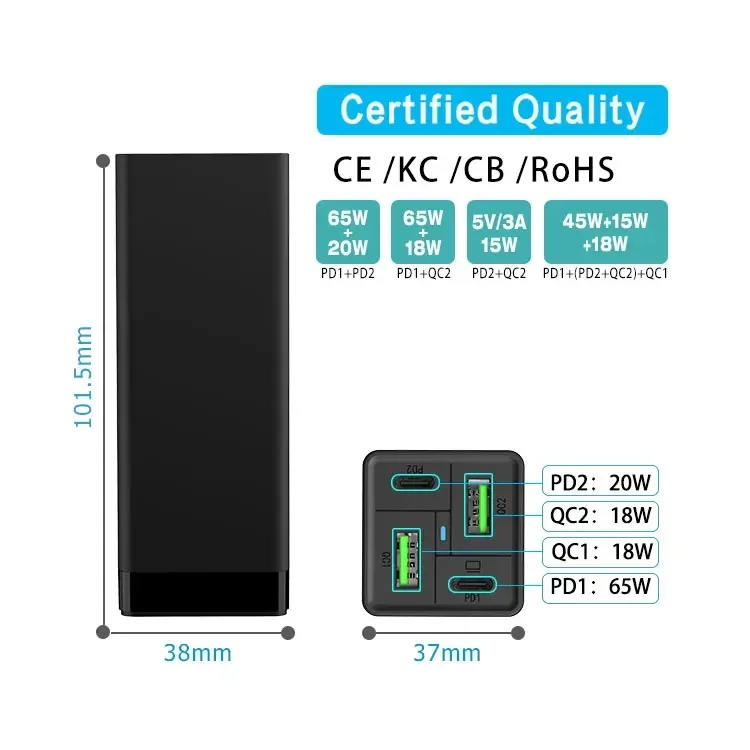 محولات وموصلات USB C للسفر الشامل ، كمبيوتر محمول Macpro ، طاقة C ، 20 واط