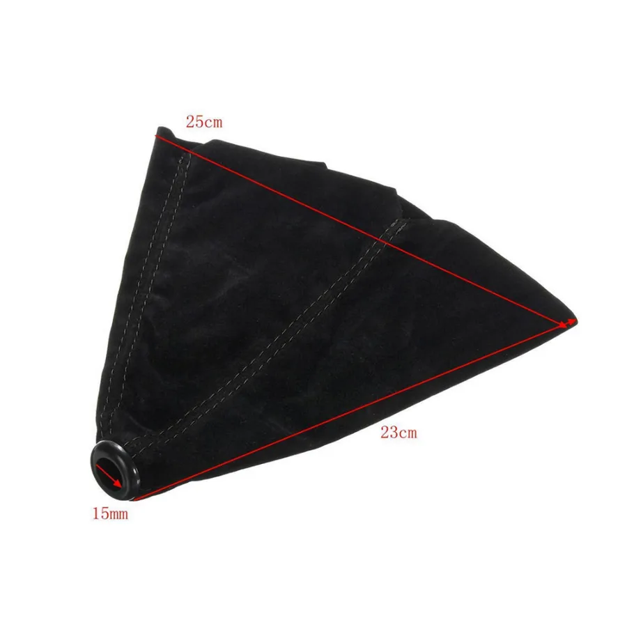 Universal Suede Leather Car Gear Shift Collars Auto Car Manual Stick Shifter Knob Cover Gear Shift Boot Cover Gaiter Accessories - Image 6