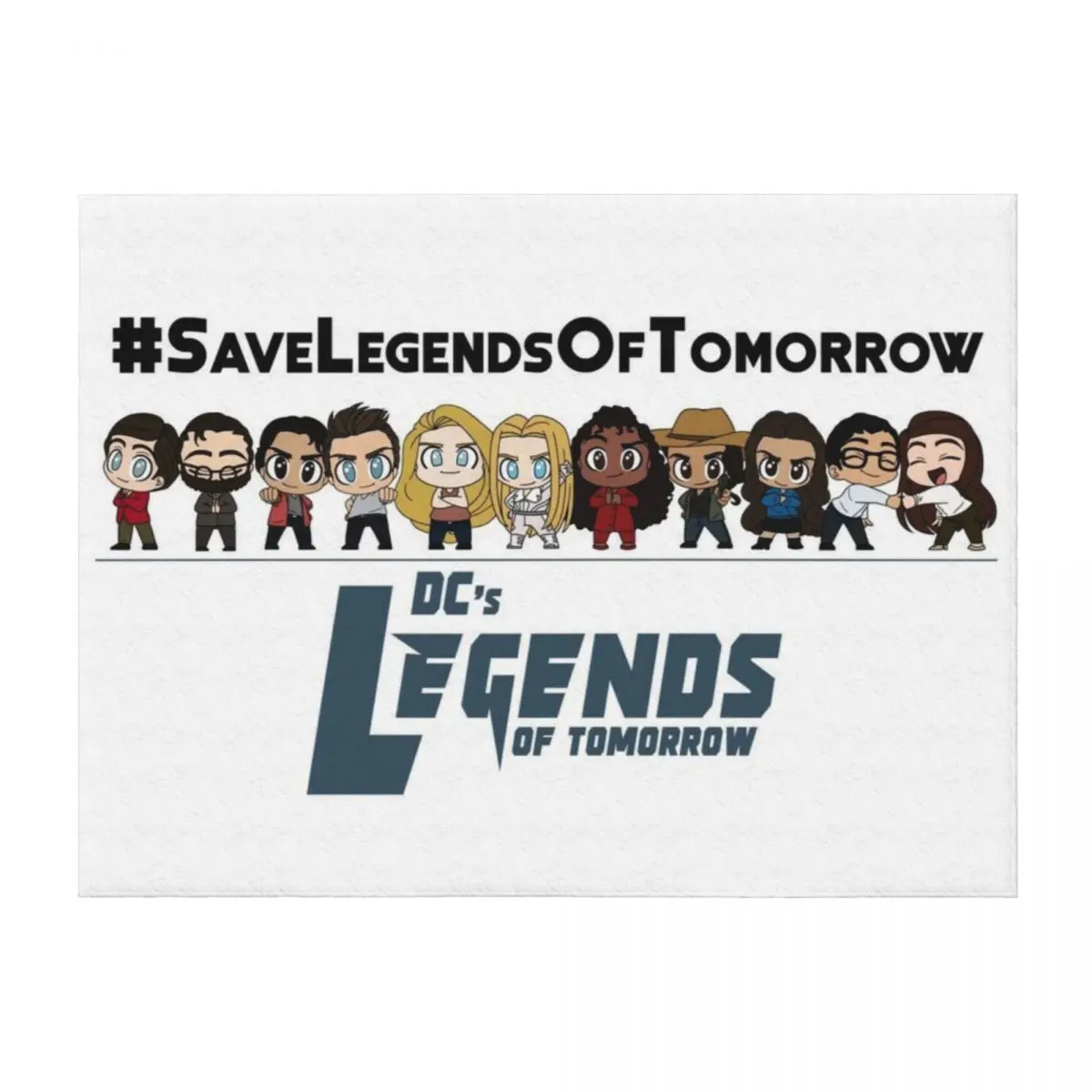 

Save Legends Of Tomorrow - Group Throw Blanket Giant Sofa Flannel Bed linens For Sofa Thin Blankets
