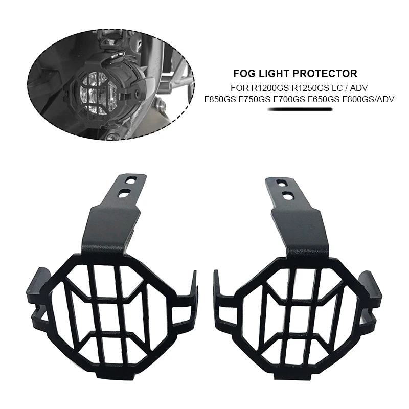 LED Fog Light Protector Guard Lamp Cover Fit For BMW R1200GS R1250GS F800GS F850GS F750GS ADV R 1250 GS 1200 F700GS Motorcycle