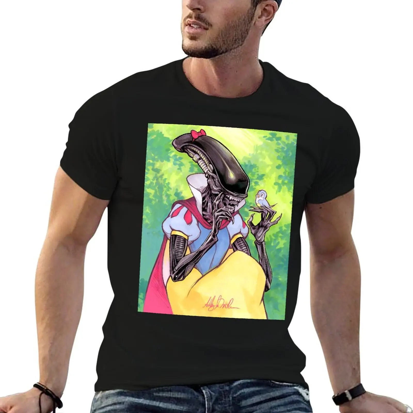 

Extraterrestrial Princess T-Shirt plus sizes blanks mens graphic t-shirts anime