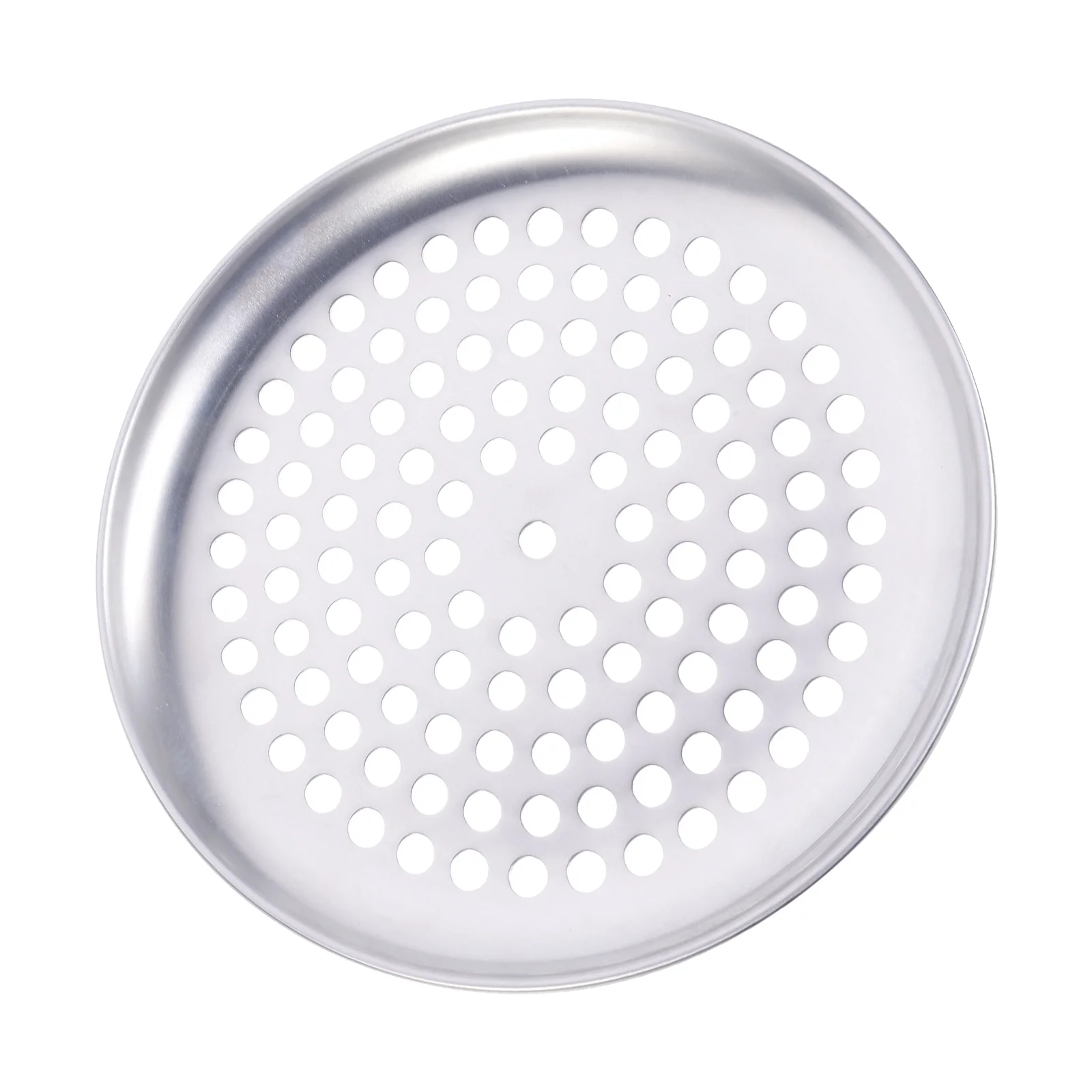 

Pizza Baking Mold Nonstick Pan Holes Leakage Design Easy Nonstick Pizza Pan Demolding Practical Aluminum Alloy Plate