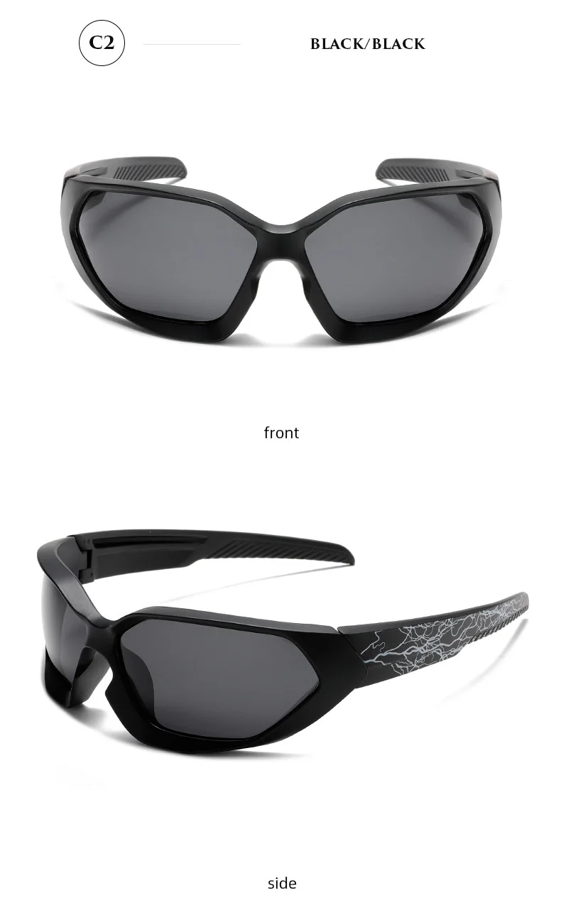 HD Polarisierte Reiten Gläser Männer UV400 Schutzbrille MTB Goggle Sport Radfahren Camouflage Sonnenbrille Outdoor Brillen – Detail 12