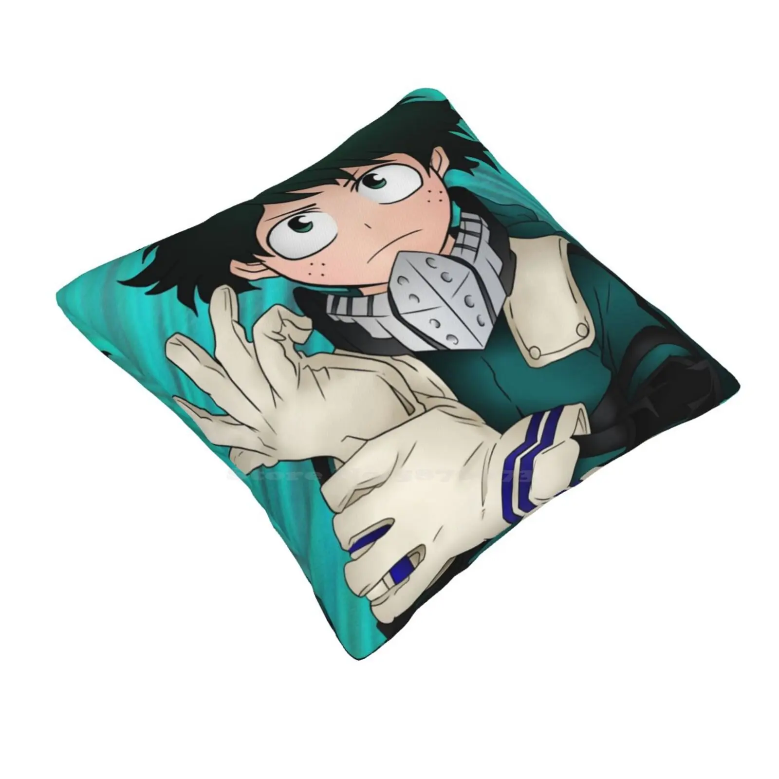 Deku Bedroom Office Hug Pillowcase My Hero Academy Boku No Hero Academia Quirk Deku Izuku Midoriya Mha Bnha Anime Manga Shounen